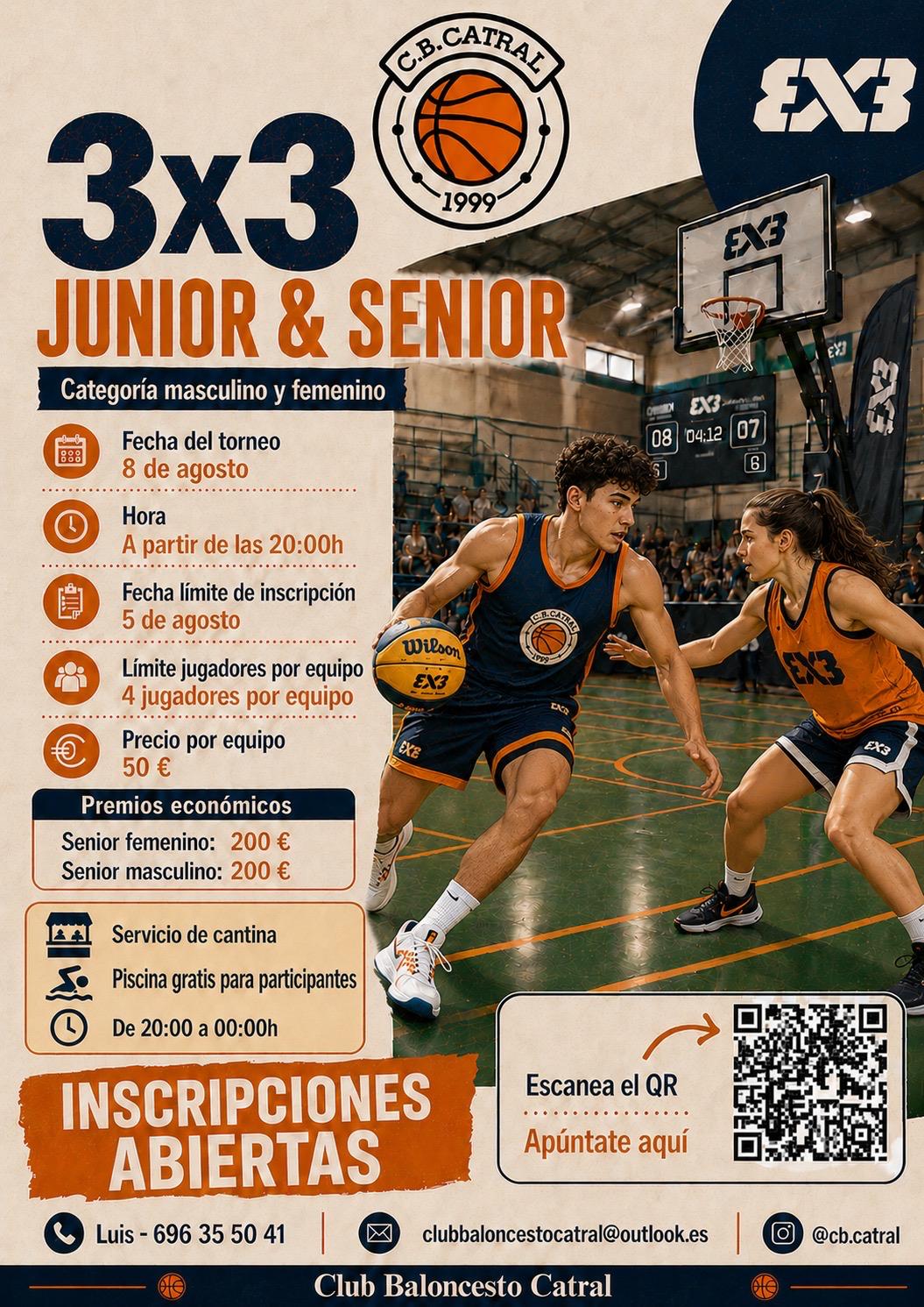 Torneo 3x3 Nocturno Junior & Senior